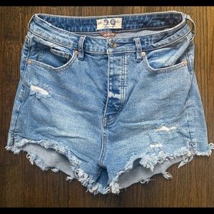 We The Free Jean shorts, like new